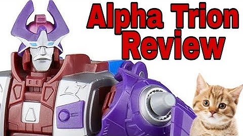 Transformers Age Of The Primes Alpha Trion Review.