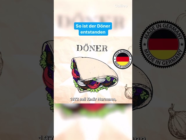 Hättest du gewusst, dass der Döner eine deutsche Erfindung ist?