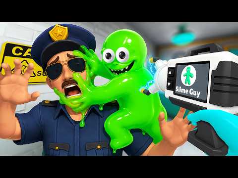Making LIVING Slime Attack Customers in Slime Lab VR