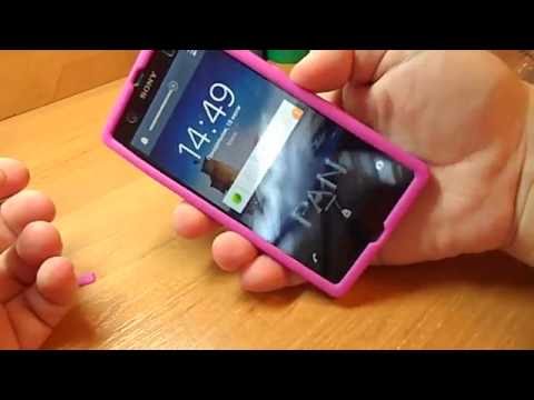 Мягкий силиконовый чехол для Sony Xperia Z L36h C6602 C6603