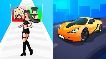 Race Master 3D VS Build A Queen - All Levels Gameplay Android, ios (Part 6)