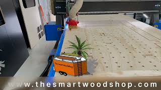 Paulk Smart Bench cut on a CNC. No Way!
