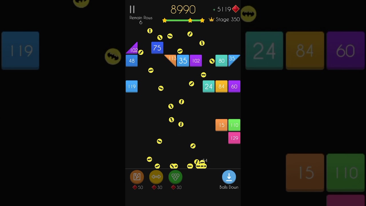 Balls Bricks Breaker 2 Level 350 YouTube