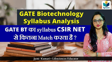 GATE BIOTECH SYLLABUS ANALYSIS | COMPARISON WITH CSIR NET SYLLABUS