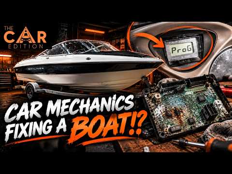 We Fixed a BOAT?! Bayliner 195 Electrical Fault Found INSIDE the Dash - The Car Edition