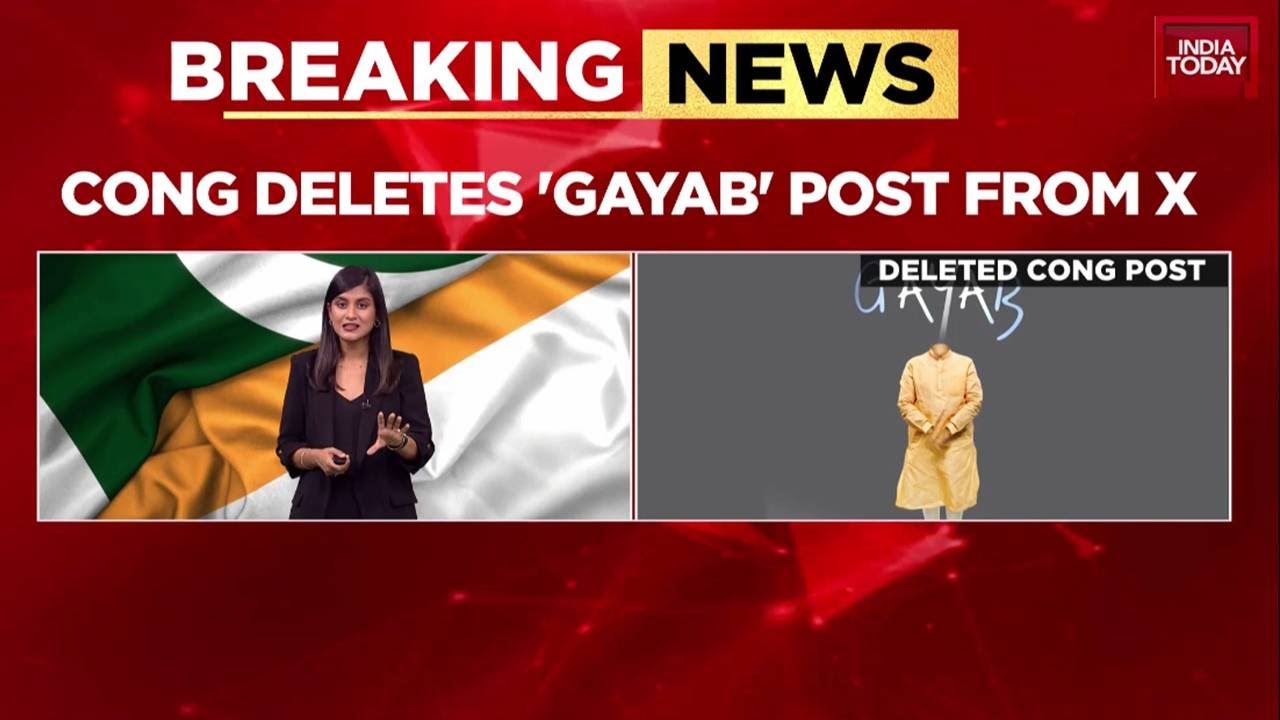 Congress Deletes Controversial 'Gayab' Post On PM Modi After High ...