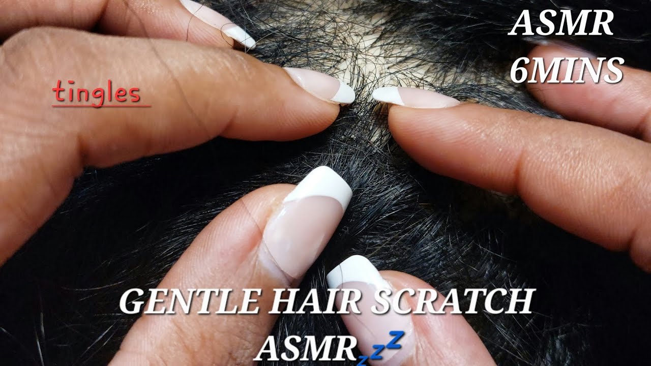 ✨ Ultra-Gentle Hair Scratching ASMR for Deep Sleep 😴 | Relaxing Scalp Sounds #asmr 