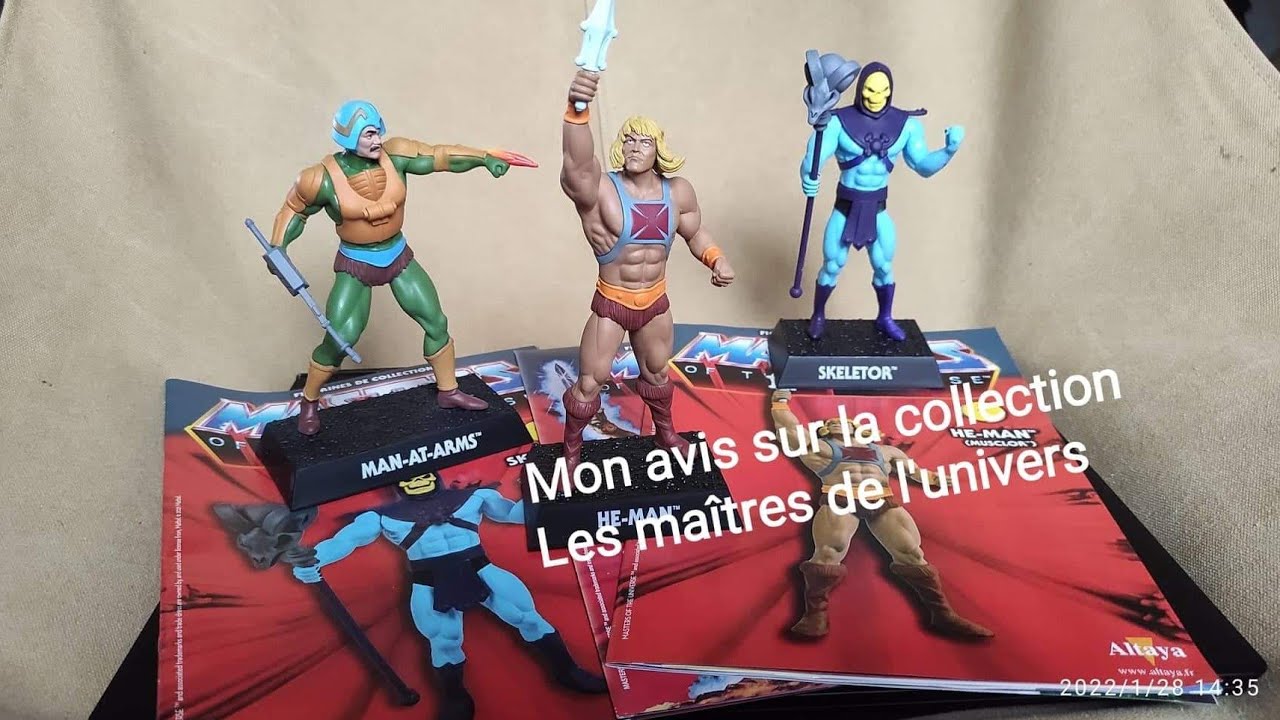 Mon avis sur la collection les maîtres de l'univers ! Altaya - YouTube