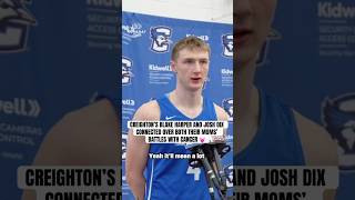 Creighton’s Blake Harper and Josh Dix Connected Over Both Their Moms’ Battles with Cancer 💓 #GoJays