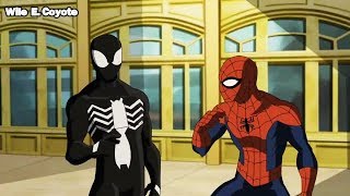 Spider Man con Traje Negro Aparece ♦ Ultimate Spider Man T01E08 ♦ Español Latino