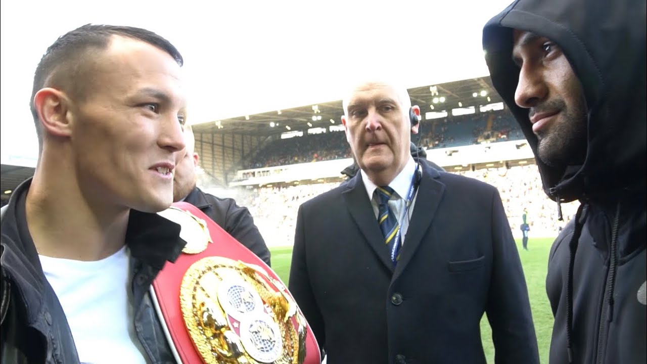 “DO YOU FANCY ME OR SOMETHING? CAN’T TAKE YOUR EYES OFF ME!” | WARRINGTON & GALAHAD FACE OFF AT LUFC - YouTube