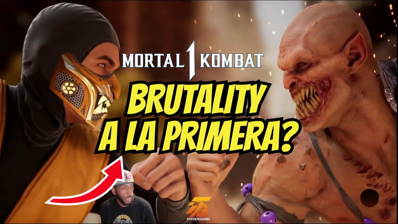 BRUTALITY A LA PRIMERA? - SCORPION VS BARKA - MK1