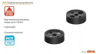 RDB Toothed clamping elements: features and functioning