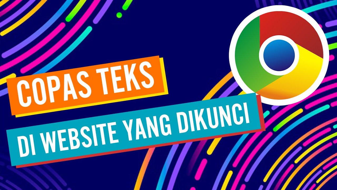 CARA COPY PASTE TULISAN DI WEB YANG DIKUNCI - YouTube