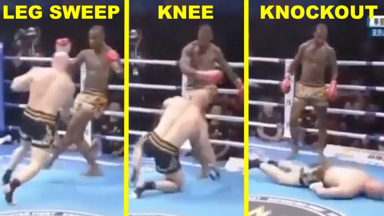 Increidible Leg Sweep Knockouts YouTube