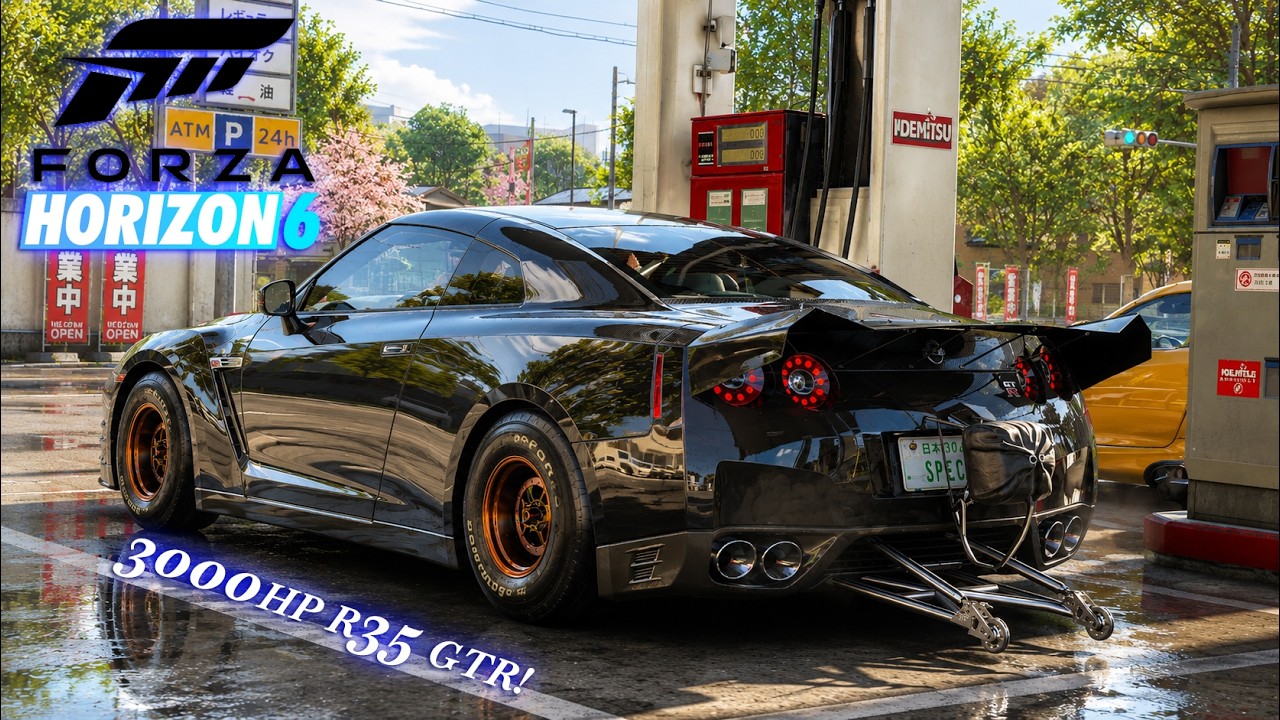 Fh6 R35 Forza Horizon 6 | This 3000HP Drag Spec R35 GTR Is Actually INSANE ...