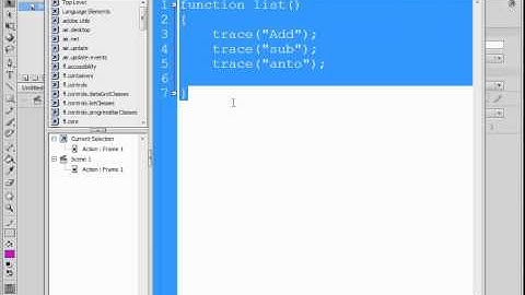 Flash ActionScript 3.0 Part-4. in Tamil