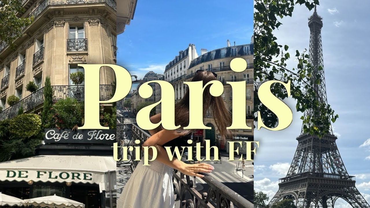 alone in Paris for 2 weeks| vlog | #Paris with EF | Part 1