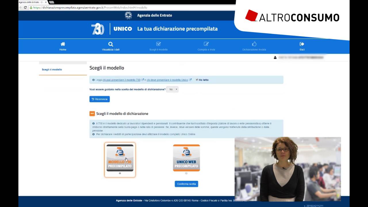 730 online: ecco come compilarlo youtube Fare 730 online
