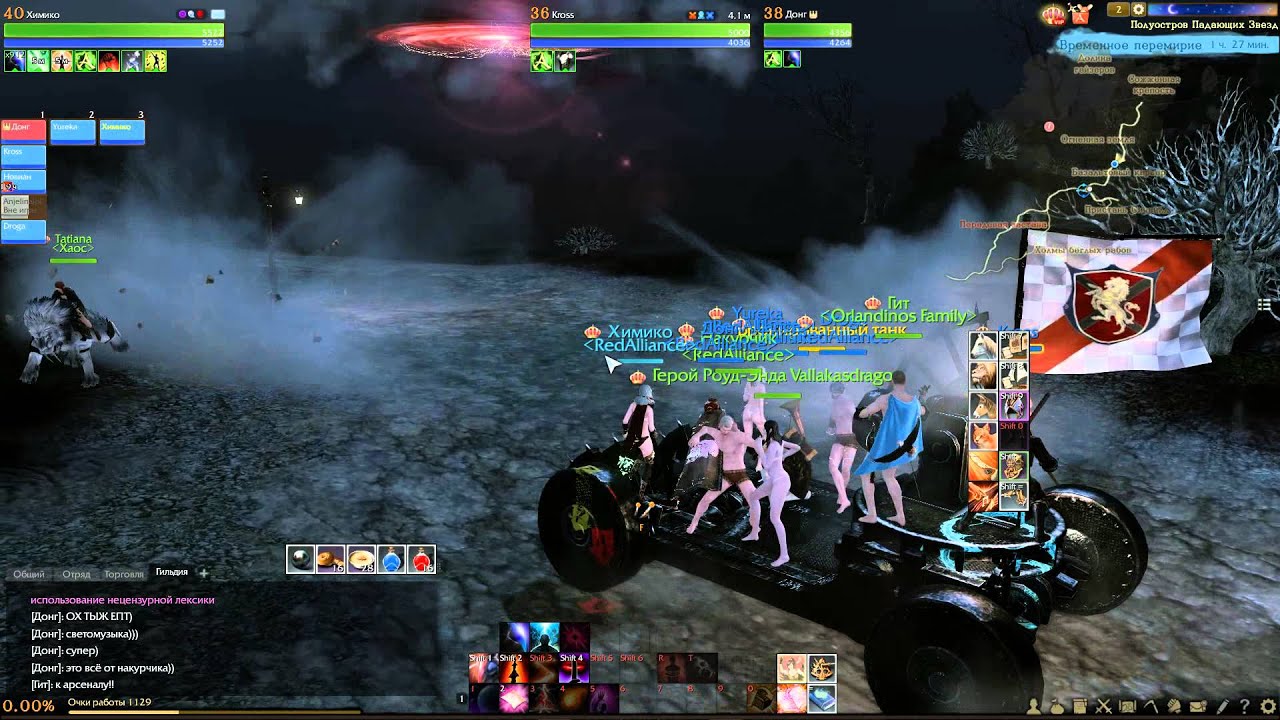 [ArcheAge] RED Alliance, развлекается!