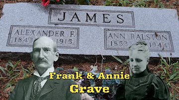 Frank James Grave At Hill Park Cemetery - Independence, Missouri