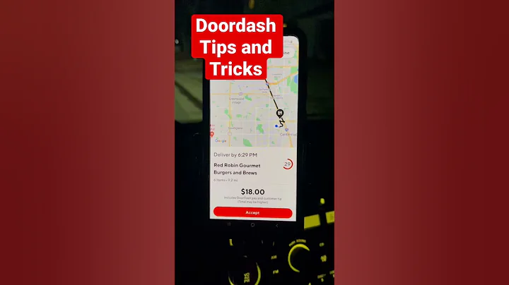 Doordash tips and tricks