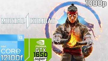 Mortal Kombat 1 on GTX 1650 Super | 1080p - Medium Settings | i3 12100F