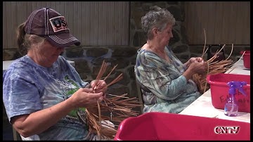 Cherokee Heritage Center Flat Reed Basket Class