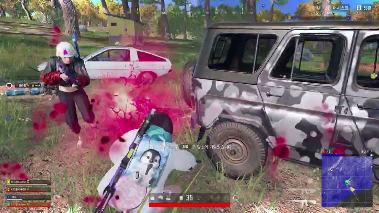 죽지도 않고 돌아온 쓰레기｜Team REGI｜배그 데드무비