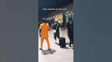 👉King Promise on the move at Terminal 3 🇬🇭✌️#Shorts