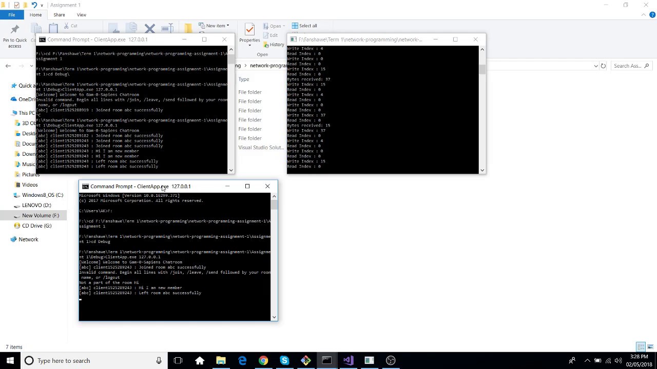 03 - Simple Client Server Using Winsock API - YouTube