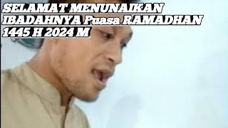 SELAMAT MENUNAIKAN IBADAH PUASA RAMADHAN 1445 H 2024 M