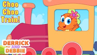 Train Song With Animals Numbers Song Derrick And Debbie