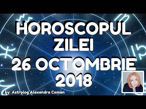 Video: 26 Octombrie Horoscop