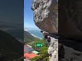 He Let Go Above a Massive Drop 😱🧗♂️#shorts