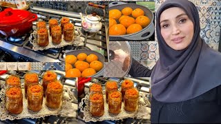 لحقي حالك قبل ما يخلص الموسم ? أسهل و أنجح طريقة لمربى البرتقال ? Method for orange marmalade