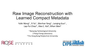 [CVPR2023] Raw Image Reconstruction with Learned Compact Metadata