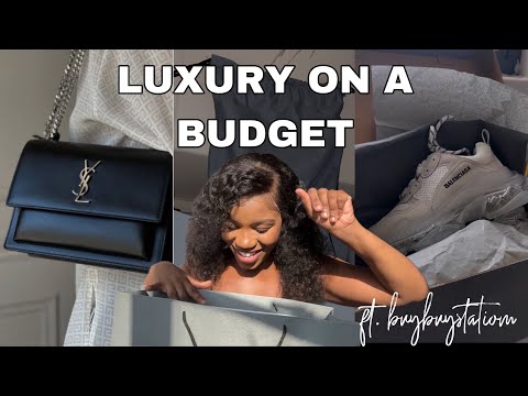 Luxury Designer for LESS! Bougie on a budget haul Ft. Buybuystation