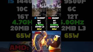 ⚡ i5-14400F vs Ryzen 5 9500F – Ultimate Budget CPU Battle (Gaming &amp; Benchmarks!) 💥 #benchmark