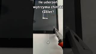 Ile uderzeń wytrzyma chiński tablet? #cheaptablet #android #screencrush