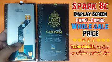 Tecno spark 8c lcd panel price | Tecno Spark 8c display price | Spark 8c combo price | Spark 8c unit