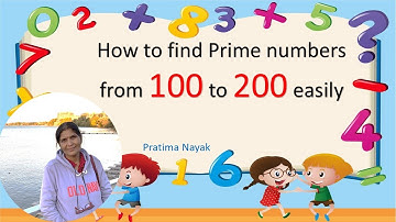 How to find all the Prime numbers between 101 to 200 | Mental math trick for finding Prime numbers |