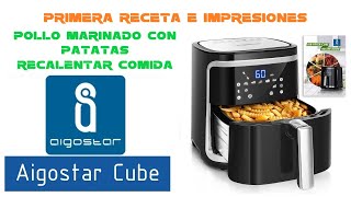 Primera prueba - Aigostar Cube 7l. - YouTube