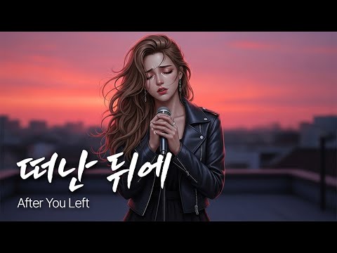 떠난 뒤에 허스키한 여성 보컬 락발라드 유일무이 락발라드 Created With AI