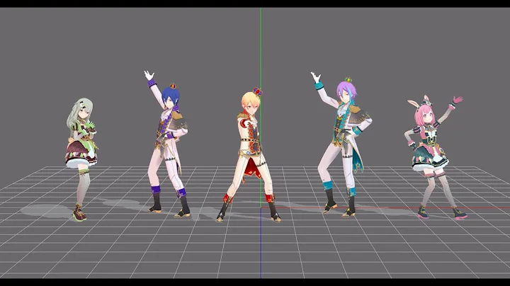 TONDEMO WONDERZ MMD Mirror All Members Dance Practice Project Sekai トンデモワンダーズ