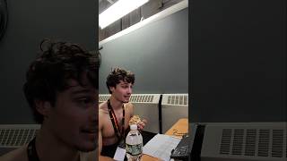 An emotional Tyler Frizzell reacts to his 1st round win #CageTitans77