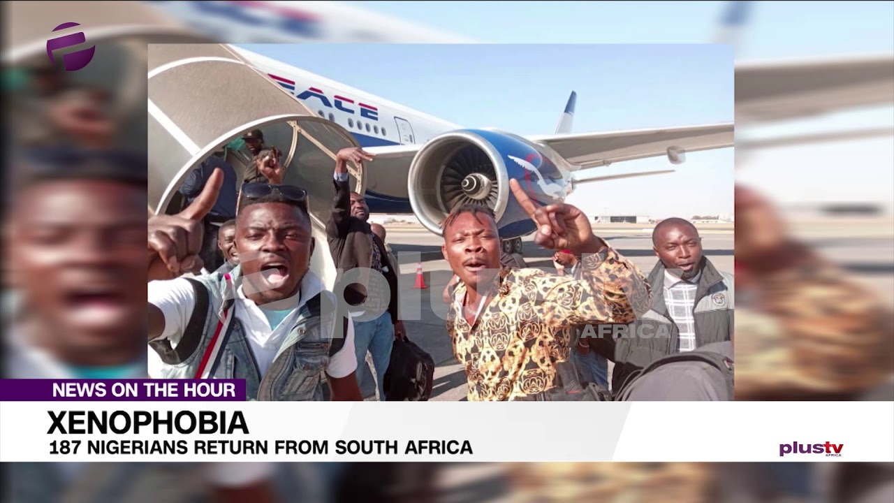 xenophobia meaning in english Xenophobia : 187 Nigerians Return From South Africa