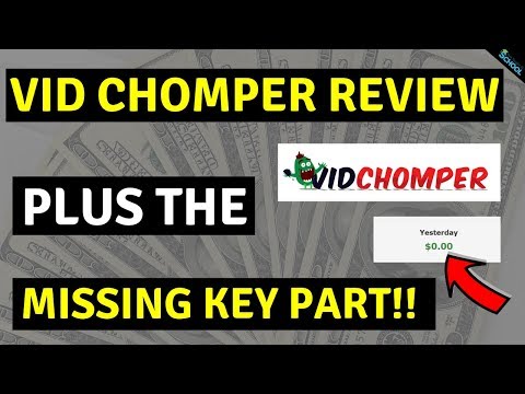 Vid Chomper Review, Inside The Software AND MISSING PART ??