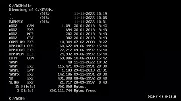 Compilar en Ensamblador
