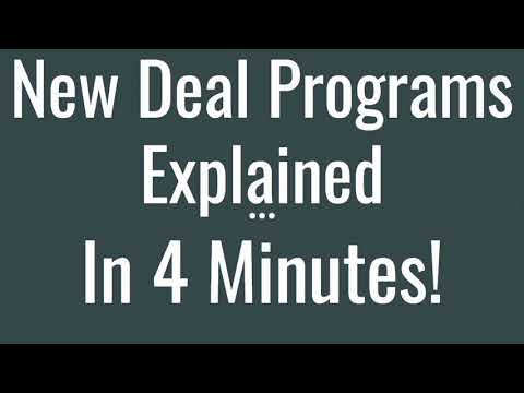 New Deal Programs Explained In 4 Minutes!